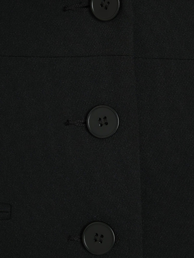 River Island Black Button Front Blazer - Image 6 of 6