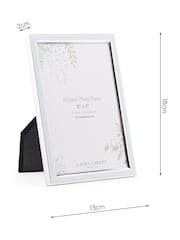 Laura Ashley Pale Blue Steynton Photo Frame - Image 5 of 5
