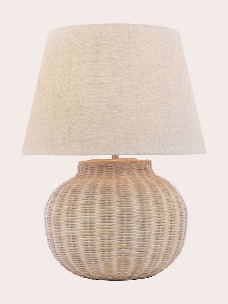 Laura Ashley Natural Fernhill Table Lamp Small - Image 3 of 7