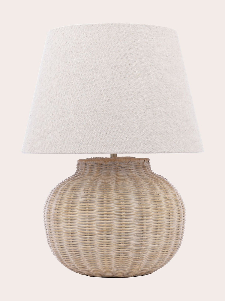 Laura Ashley Natural Fernhill Table Lamp Small - Image 4 of 7