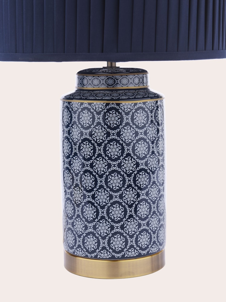 Laura Ashley Blue Knipton Table Lamp - Image 6 of 6 Laura Ashley Blue Knipton Table Lamp - Image 6 of 6