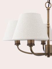 Laura Ashley Antique Bronze Denston 5 Pendant Ceiling Light - Image 6 of 8