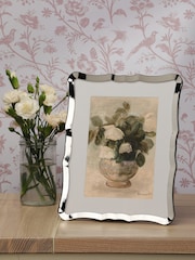 Laura Ashley Silver Glasbury Photo Frame - Image 1 of 5