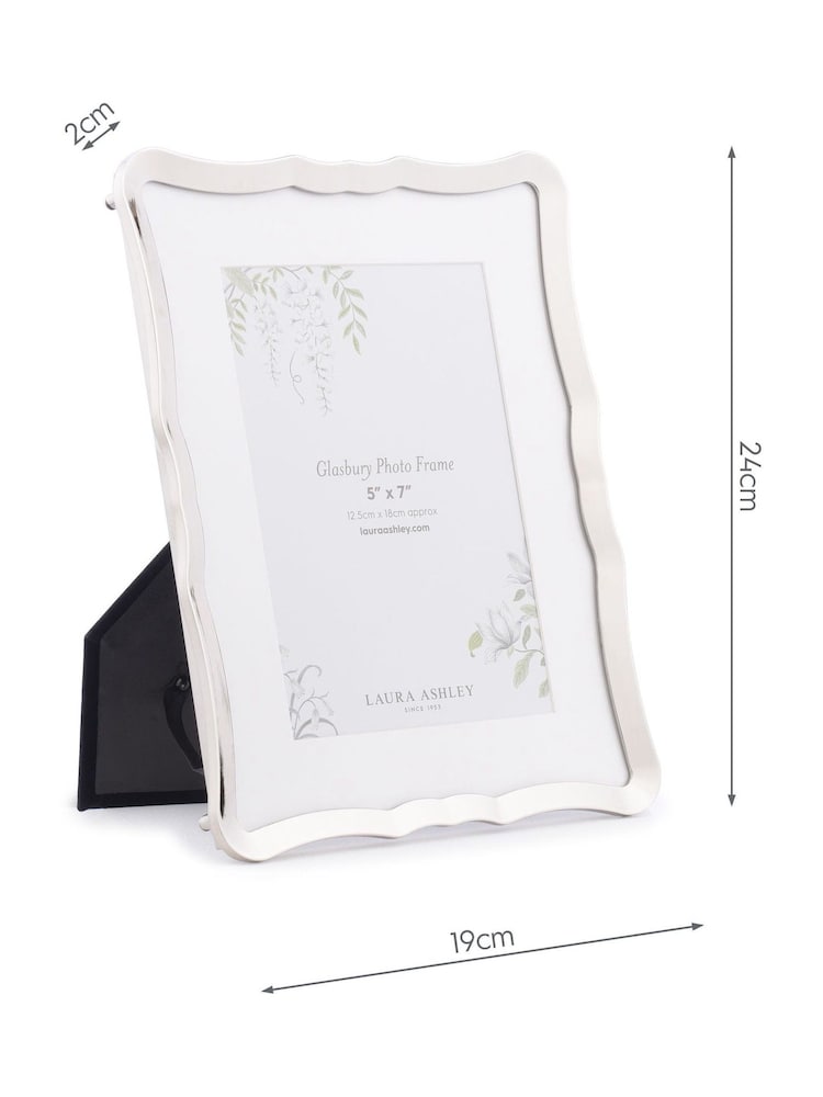 Laura Ashley Silver Glasbury Photo Frame - Image 5 of 5