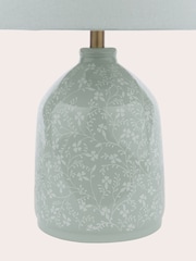 Laura Ashley Duck Egg Campion Table Lamp - Image 6 of 7