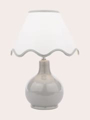 Laura Ashley Grey Bramhope Table Lamp - Image 3 of 7