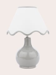 Laura Ashley Grey Bramhope Table Lamp - Image 4 of 7