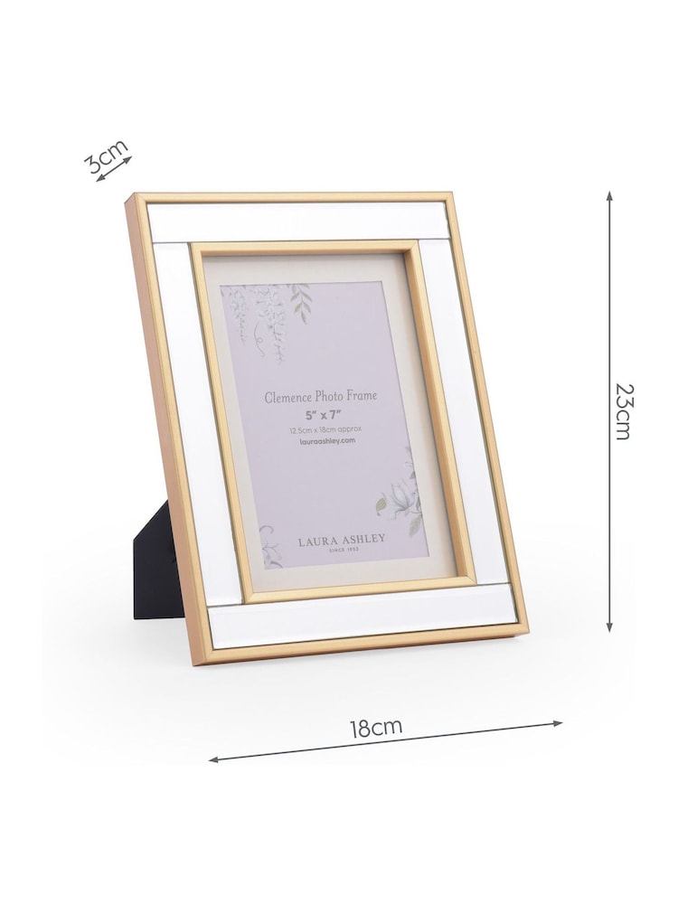 Laura Ashley Gold Leaf Clemence Photo Frame - Image 5 of 5