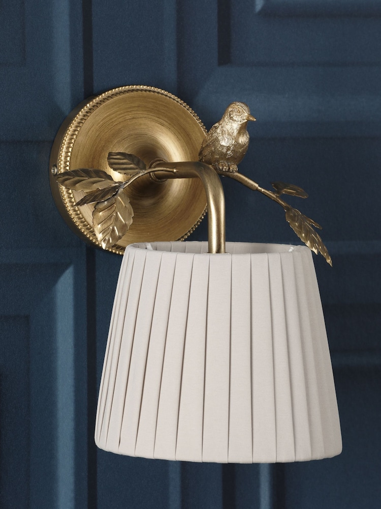 Laura Ashley Brass Egelton 1 Wall Light - Image 2 of 7 Laura Ashley Brass Egelton 1 Wall Light - Image 2 of 7