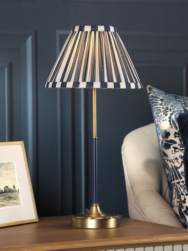 Laura Ashley Antique Brass Denwick Table Lamp - Image 1 of 8
