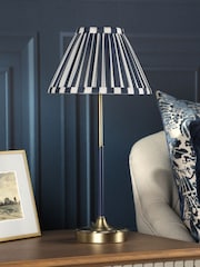 Laura Ashley Antique Brass Denwick Table Lamp - Image 3 of 8