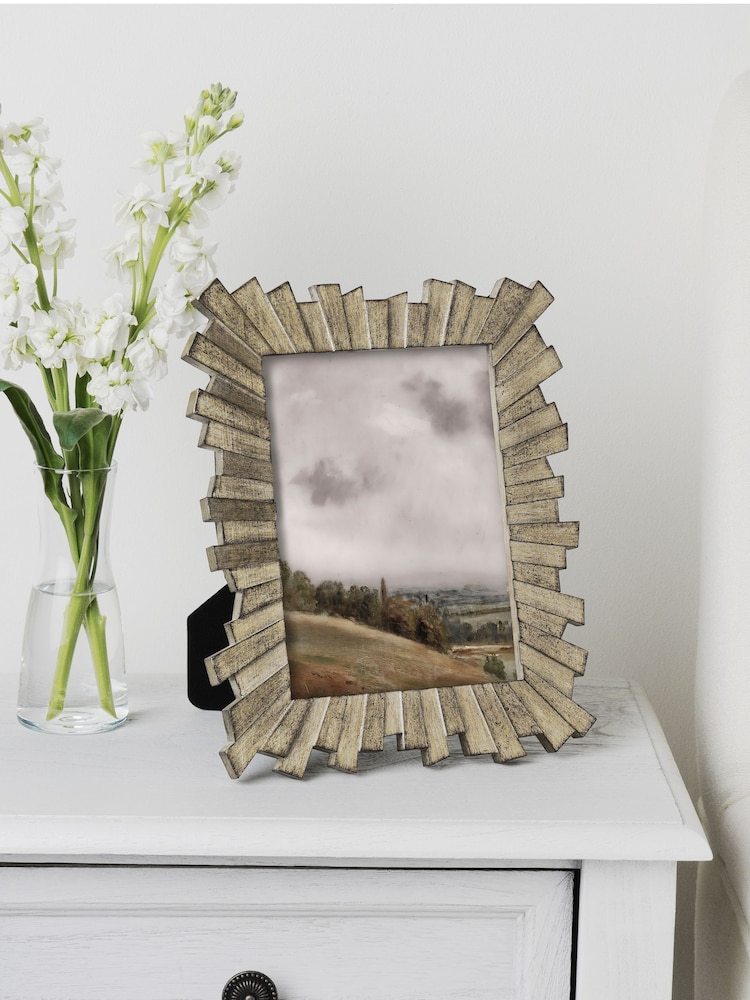 Laura Ashley Champagne Lovell Photo Frame - Image 1 of 5
