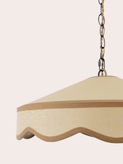 Laura Ashley Woven Rattan Buckenham Ceiling Pendant Light - Image 7 of 9