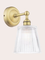 Laura Ashley Antique Brass Callaghan 1 Wall Light - Image 3 of 7