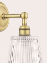 Laura Ashley Antique Brass Callaghan 1 Wall Light - Image 6 of 7