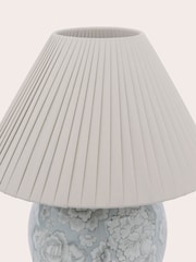 Laura Ashley Blue Montford Table Lamp - Image 5 of 8