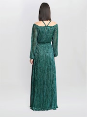 Gina Bacconi Sylvia Off The Shoulder Dress - Image 2 of 5