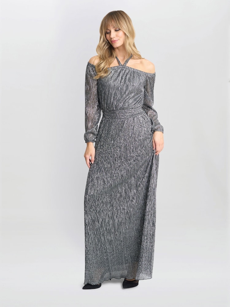 Gina Bacconi Sylvia Off The Shoulder Dress - Image 1 of 4