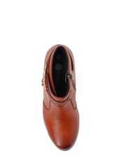 Pavers Natural Breathable Leather Ankle Boots - Image 4 of 5