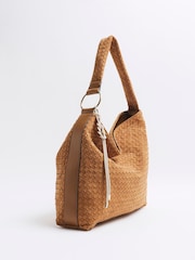 Коричневый - River Island сумка из искусственной замши - Image 4 of 6