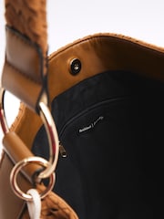 Коричневый - River Island сумка из искусственной замши - Image 5 of 6