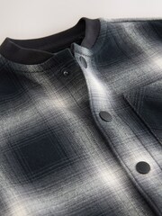 Mono Core Check Long Sleeve Baseball Collar Check Shirt (3mths-7yrs) - Image 11 of 11