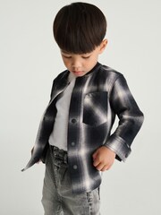 Mono Core Check Long Sleeve Baseball Collar Check Shirt (3mths-7yrs) - Image 2 of 11
