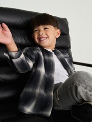 Mono Core Check Long Sleeve Baseball Collar Check Shirt (3mths-7yrs) - Image 4 of 11