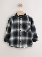 Mono Core Check Long Sleeve Baseball Collar Check Shirt (3mths-7yrs) - Image 6 of 11