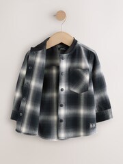 Mono Core Check Long Sleeve Baseball Collar Check Shirt (3mths-7yrs) - Image 7 of 11