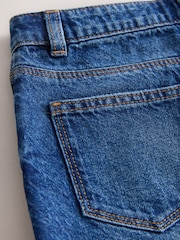 ខៀវ - ខោខ្លី Denim Frayed Edge (3-16ឆ្នាំ) - រូបភាព 3 នៃ 3
