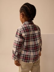 Neutral Check Long Sleeve Check Character Shirt (3mths-7yrs) - Image 3 of 3