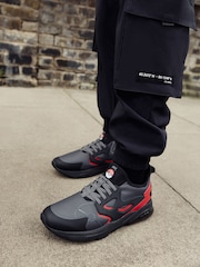 Grey Pokemon Elastic Lace Trainers - Image 6 of 7