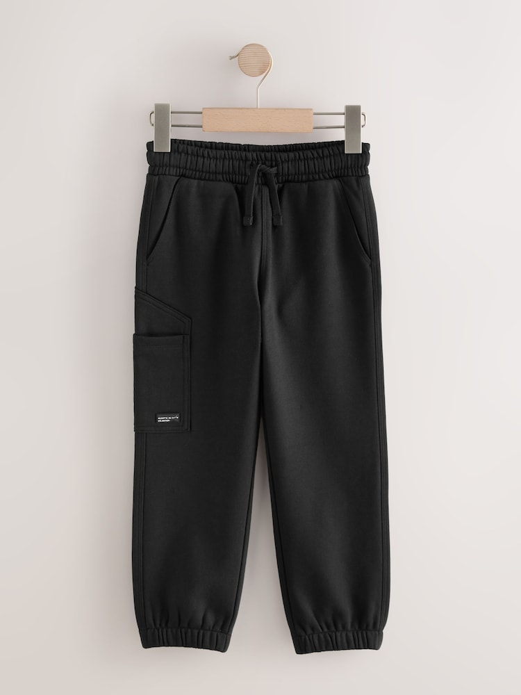 Black Carpenter Regular Joggers (3-16yrs) - Image 1 of 4