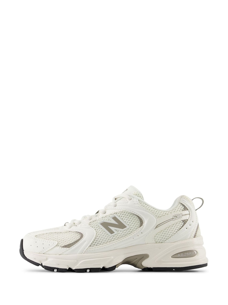 New Balance White Ground Womens 530 Trainers - Image 2 of 10