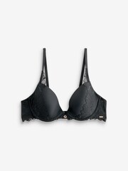 Lipsy Black/Nude Padded Underwire Plunge Bras 2 Pack - Image 9 of 12