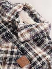 Mono Core Borg Lined Check Shacket (3mths-7yrs) - Image 10 of 11