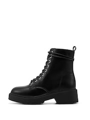 Novo Black Daylight Chunky Lace Up Boots - Image 1 of 4