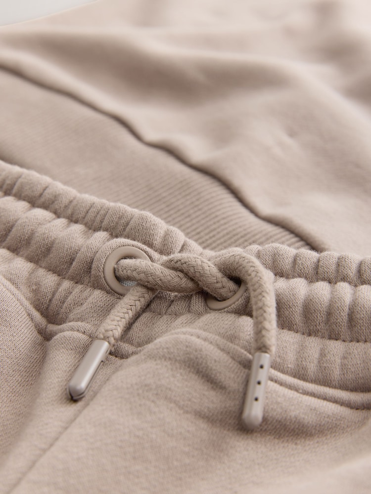 Natural - Funnel Zip Neck Sweatshirt and Joggers Set (3-16yrs) - Imagen 5 de 5