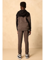 Charcoal Grey Tech Sportswear Hoodie and Joggers Set (3-16yrs) - Image 1 of 8