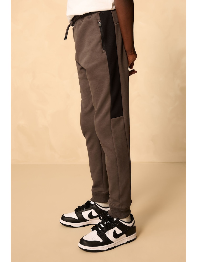 Charcoal Grey Tech Sportswear Hoodie and Joggers Set (3-16yrs) - Image 2 of 8