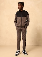 Charcoal Grey Tech Sportswear Hoodie and Joggers Set (3-16yrs) - Image 7 of 8