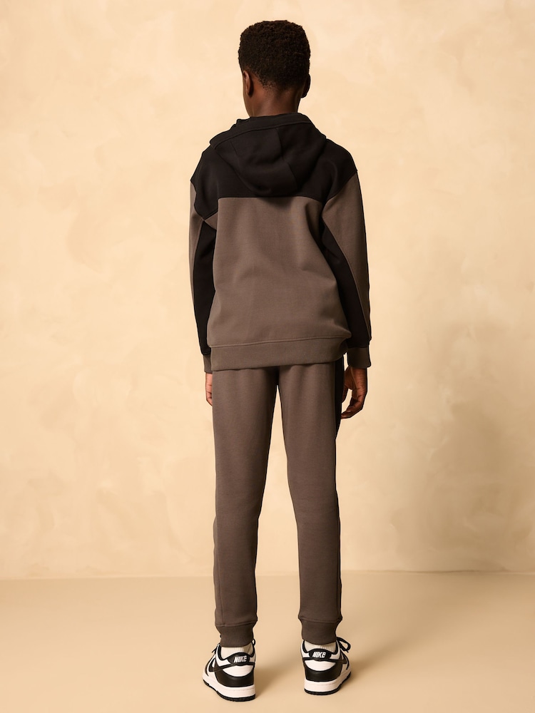 Charcoal Grey Tech Sportswear Hoodie and Joggers Set (3-16yrs) - Image 8 of 8 Charcoal Grey Tech Sportswear Hoodie and Joggers Set (3-16yrs) - Image 8 of 8