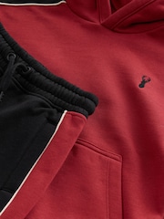 Black/Red Colourblock Hoodie Set (3-16yrs) - Image 9 of 14