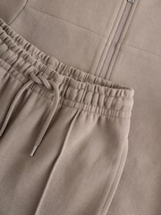 Mink Brown Smart Jersey Bomber Jacket and Joggers Set (3-16yrs) - Image 8 of 11