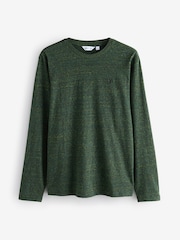 Green Long Sleeve Crew Neck T-Shirt - Image 1 of 1