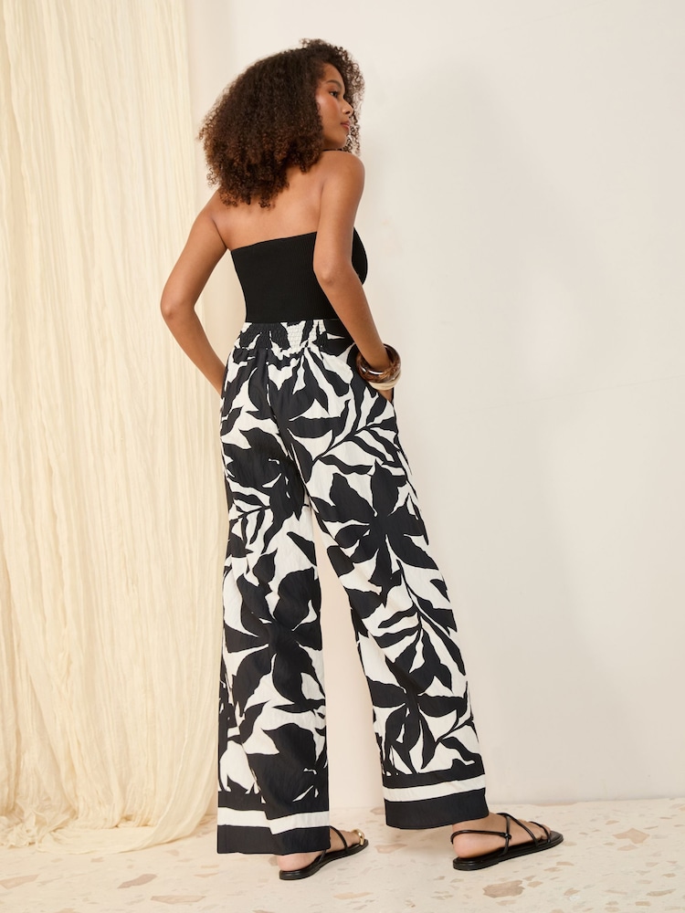 Estampado de palmeras - Pantalones anchos estampados de Friends Like These - Imagen 4 de 4