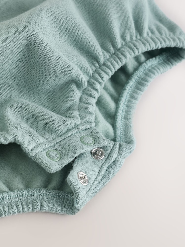 Mineral Stripe Baby Woven Dungaree and Bodysuit Set (0mths-2yrs) - Image 13 of 13