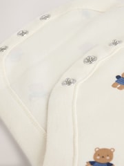 Tan Brown Bear Cord Dungarees and Bodysuit Baby Set (0mths-2yrs) - Image 7 of 13
