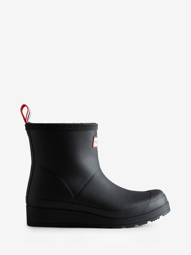 Hunter Play Short Wellington Black Boots - Image 1 of 4